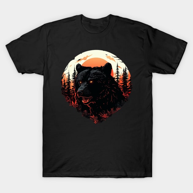 bear T-Shirt by skatermoment